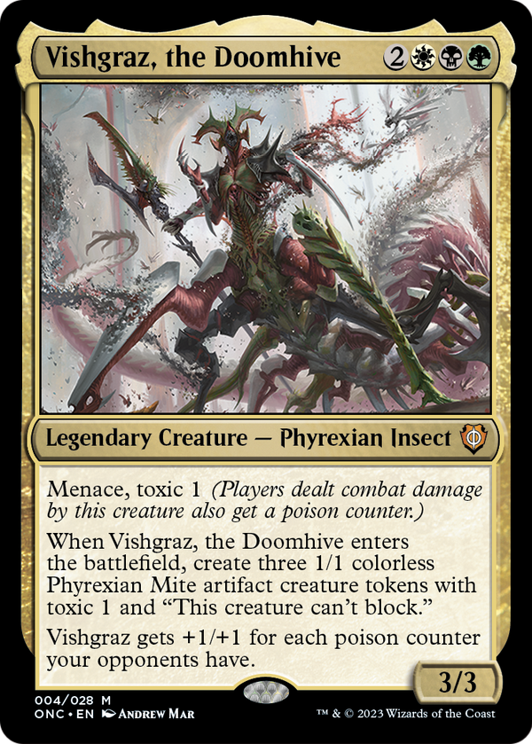 Vishgraz, the Doomhive (ONC-004) - Phyrexia: All Will Be One Commander