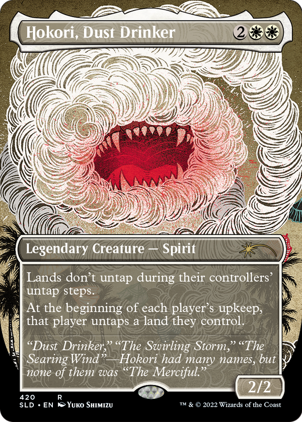 Hokori, Dust Drinker (Borderless) (SLD-420) - Secret Lair Drop (Borderless) Foil