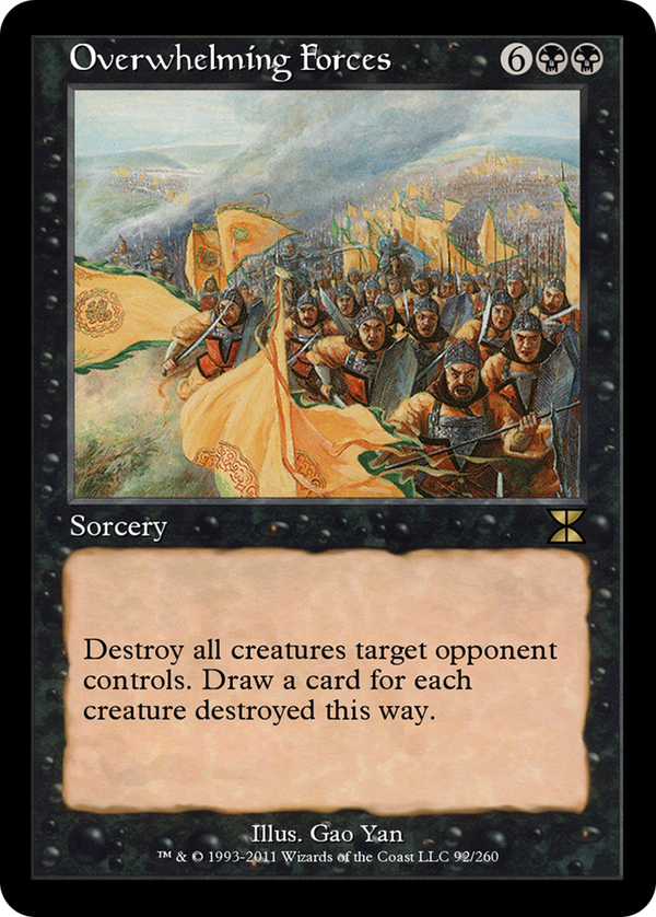 Overwhelming Forces (ME4-092) - Masters Edition IV