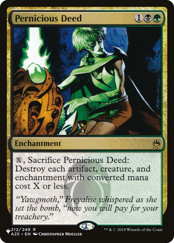 Pernicious Deed (LIST-A25-212) - The List