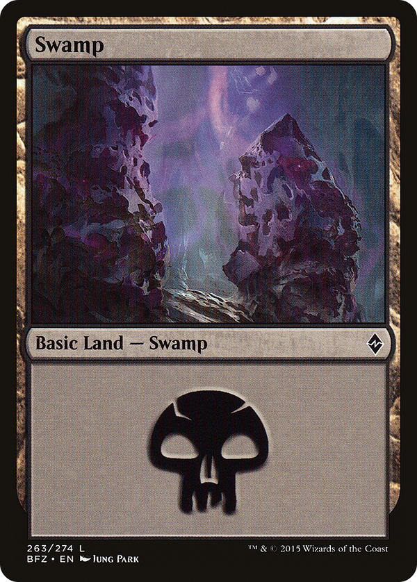 Swamp (263) (BFZ-263) - Battle for Zendikar