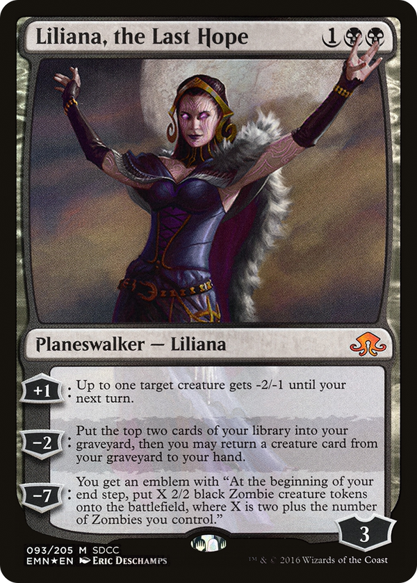 Liliana, the Last Hope (SDCC 2016 Exclusive) (MEDIA-093) - San Diego Comic-Con 2016 Foil