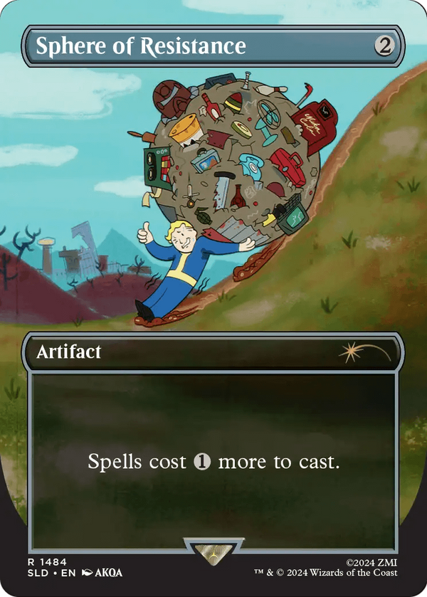 Sphere of Resistance (SLD-1484) - Secret Lair Drop (Borderless)