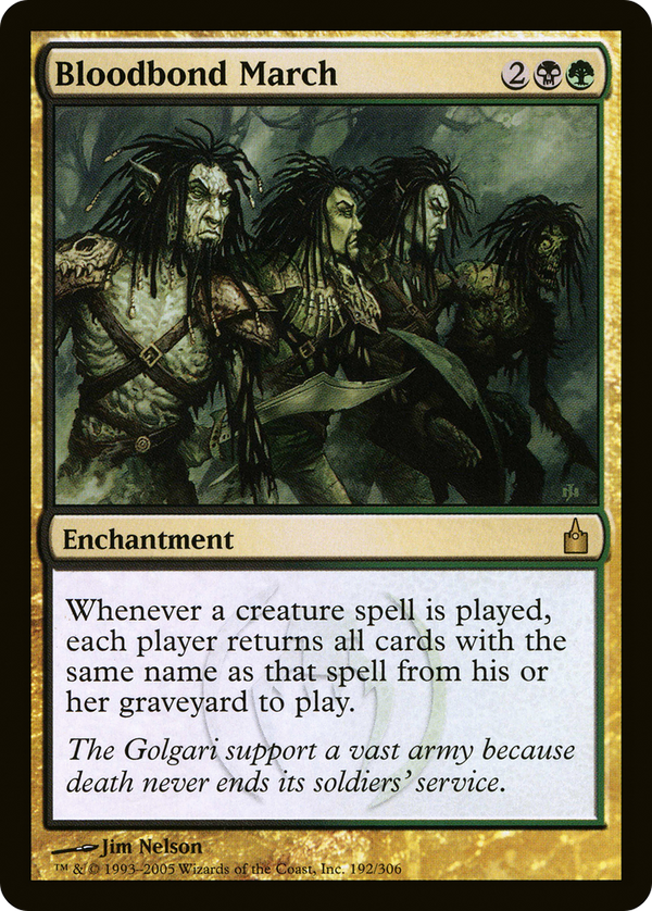 Bloodbond March (RAV-192) - Ravnica: City of Guilds