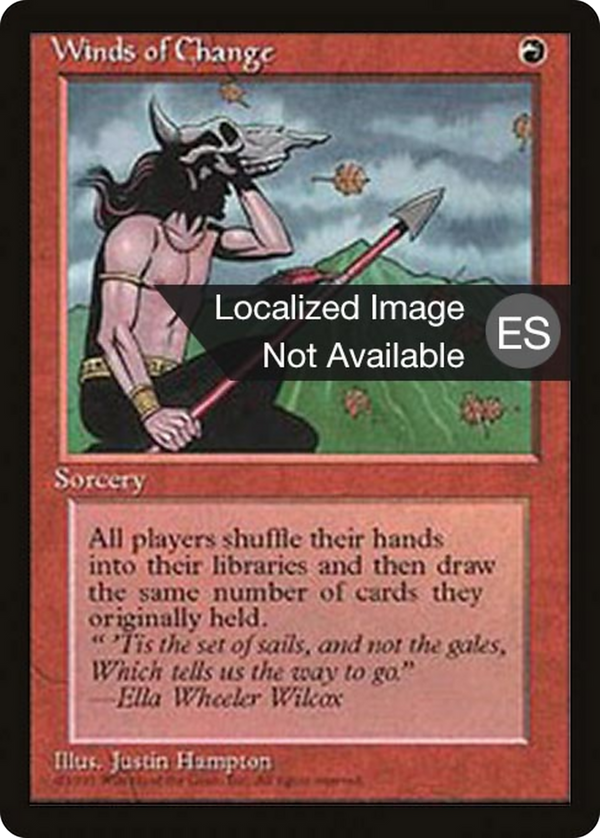 Winds of Change (4BB-) - Fourth Edition Foreign Black Border