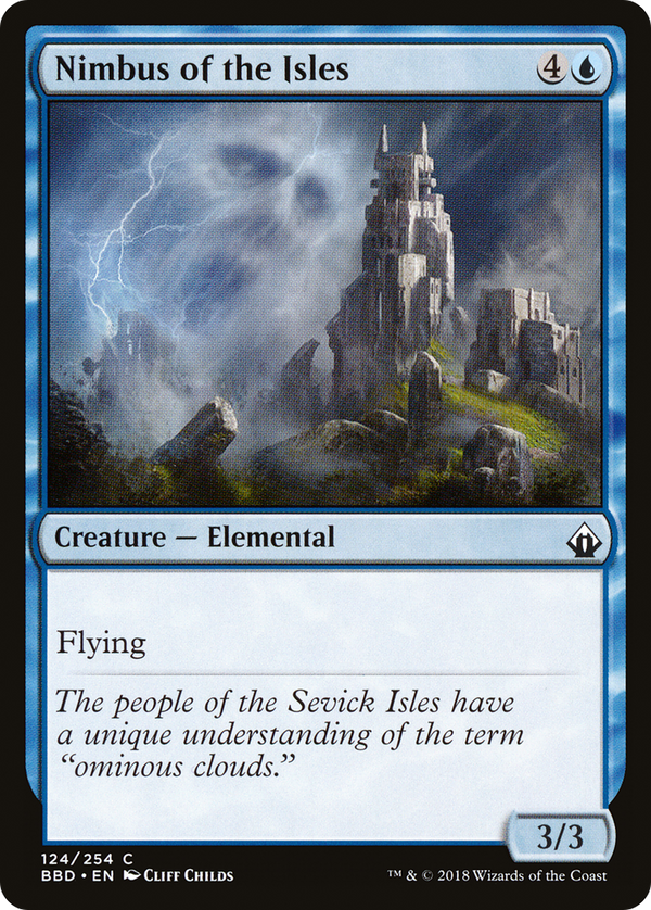 Nimbus of the Isles (BBD-124) - Battlebond Foil