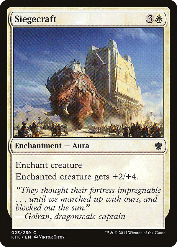 Siegecraft (KTK-023) - Khans of Tarkir