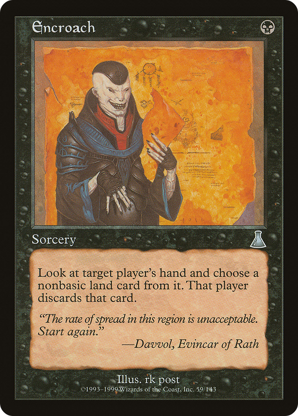 Encroach (UDS-059) - Urza's Destiny Foil