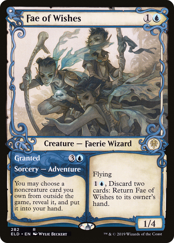 Fae of Wishes (Showcase) (ELD-282) - Throne of Eldraine: (Showcase)