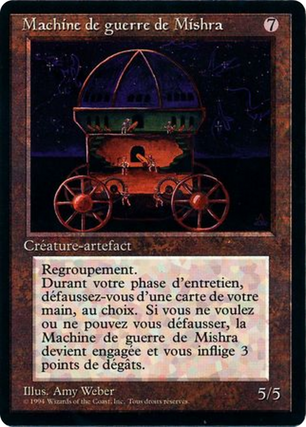 Mishra's War Machine (FBB-) - Foreign Black Border