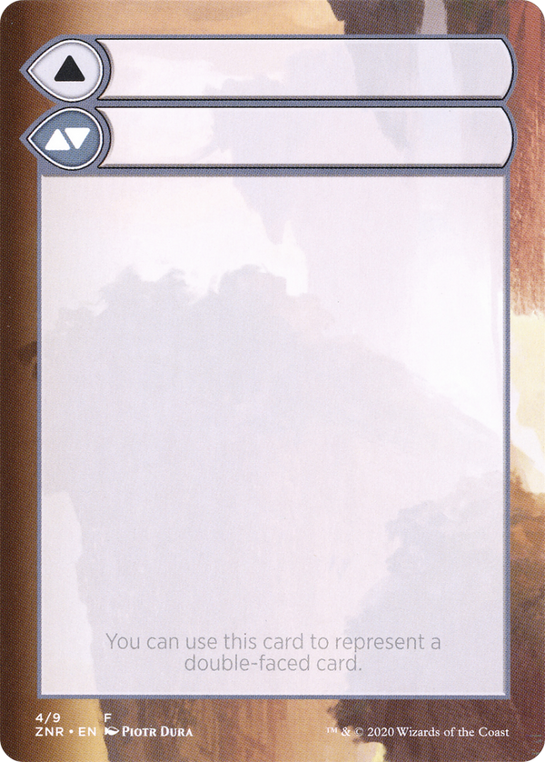 Double-Faced Substitute Card (SZNR-004) - Zendikar Rising Substitute Cards (Borderless)