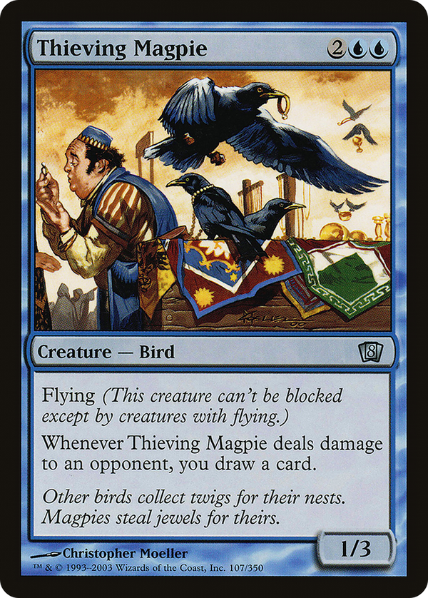 Thieving Magpie (8ED-107) - 8th Edition Foil