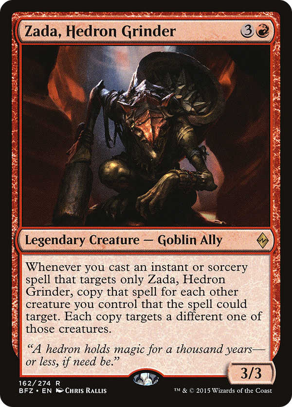 Zada, Hedron Grinder (BFZ-162) - Battle for Zendikar Foil