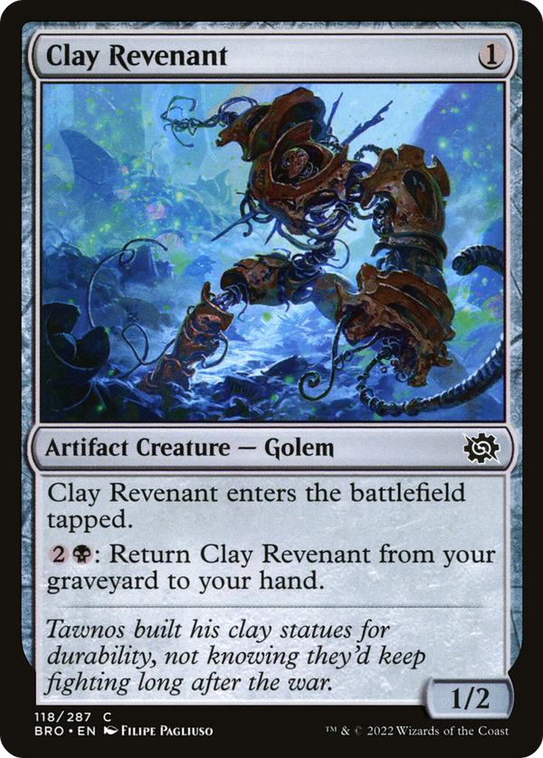 Clay Revenant (BRO-118) - The Brothers' War