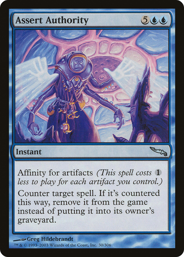Assert Authority (MRD-030) - Mirrodin