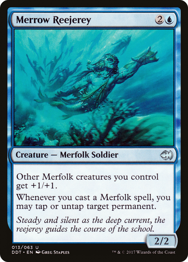 Merrow Reejerey (DDT-013) - Duel Decks: Merfolk vs. Goblins