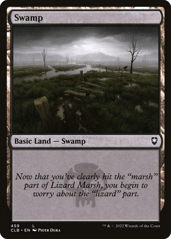 Swamp (459) (CLB-459) - Commander Legends: Battle for Baldur's Gate