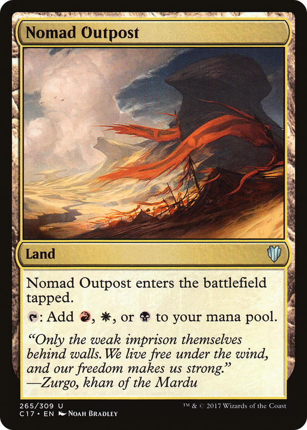 Nomad Outpost (C17-265) - Commander 2017