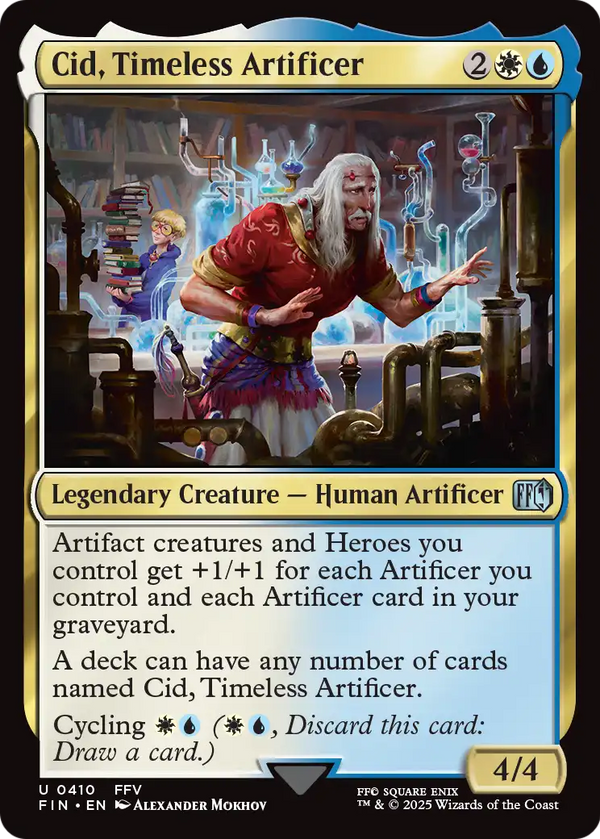Cid, Timeless Artificer (0410) (FIN-410) - FINAL FANTASY