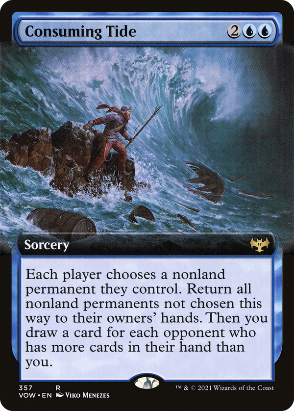 Consuming Tide (Extended Art) (VOW-357) - Innistrad: Crimson Vow: (Extended Art) Foil