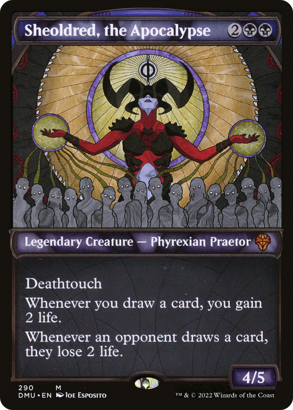 Sheoldred, the Apocalypse (Showcase) (DMU-290) - Dominaria United: (Showcase)