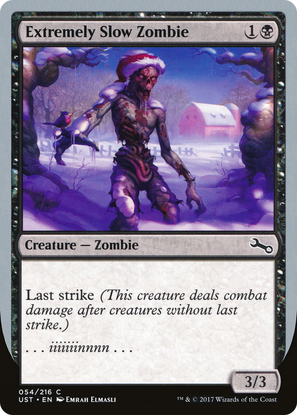 Extremely Slow Zombie (C) (UST-54C) - Unstable Foil