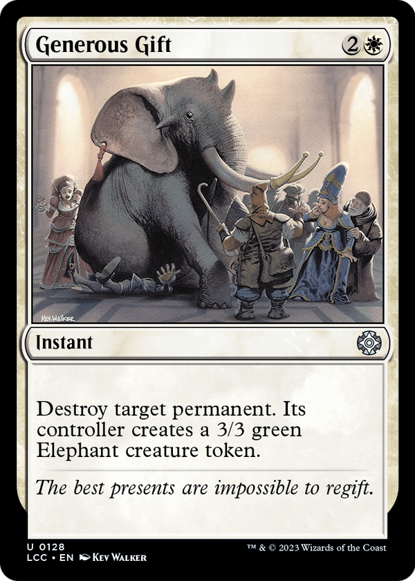 Generous Gift (LCC-128) - The Lost Caverns of Ixalan Commander
