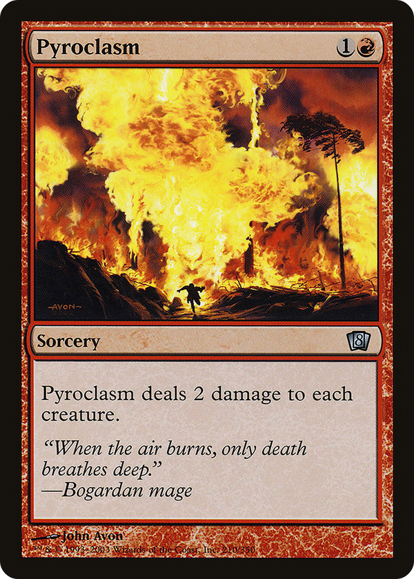 Pyroclasm (8ED-210) - 8th Edition