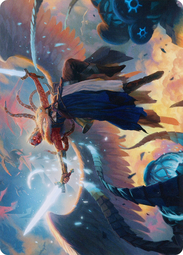 Boon-Bringer Valkyrie // Boon-Bringer Valkyrie (AMOM-002) - March of the Machine Art Series (Borderless)