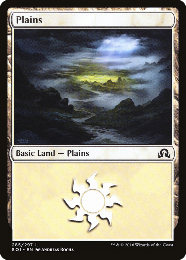 Plains (SOI-285) - Shadows over Innistrad Foil