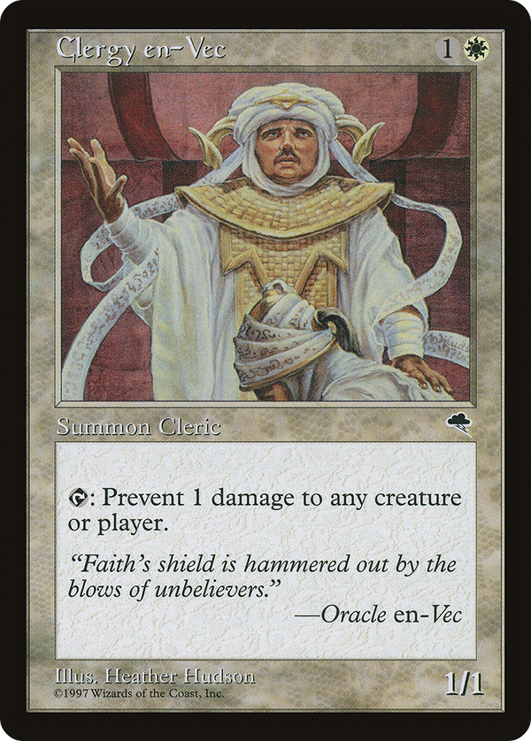 Clergy en-Vec (TMP-014) - Tempest