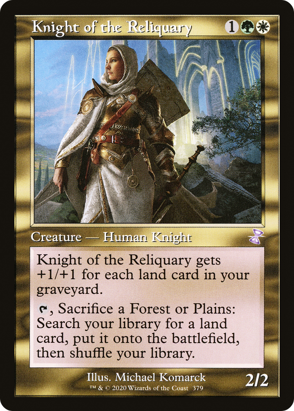 Knight of the Reliquary (TSR-379) - Time Spiral Remastered Foil