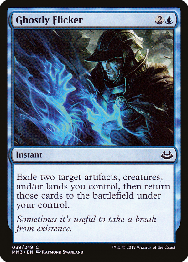 Ghostly Flicker (MM3-039) - Modern Masters 2017 Foil