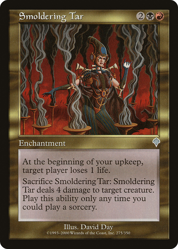 Smoldering Tar (INV-275) - Invasion Foil