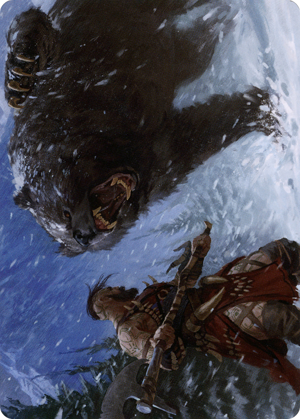 Blizzard Brawl // Blizzard Brawl (ASKHM-041) - Art Series: Kaldheim (Borderless)