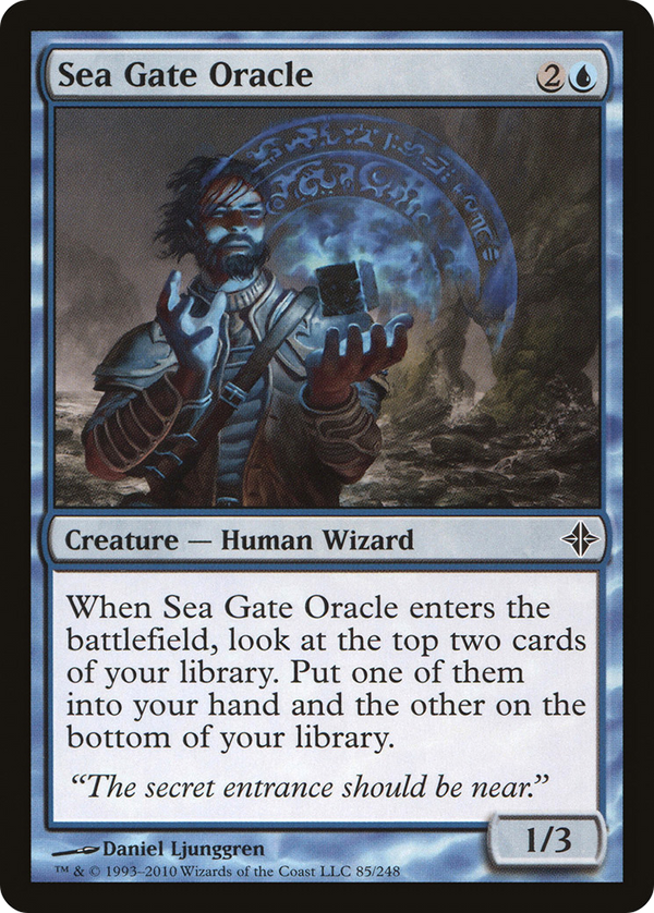 Sea Gate Oracle (ROE-085) - Rise of the Eldrazi