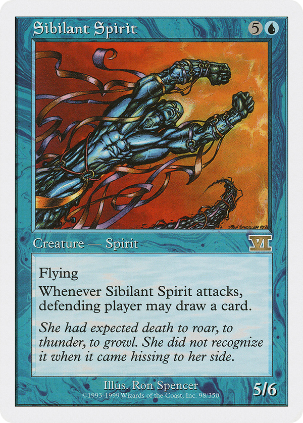 Sibilant Spirit (6ED-098) - Classic Sixth Edition
