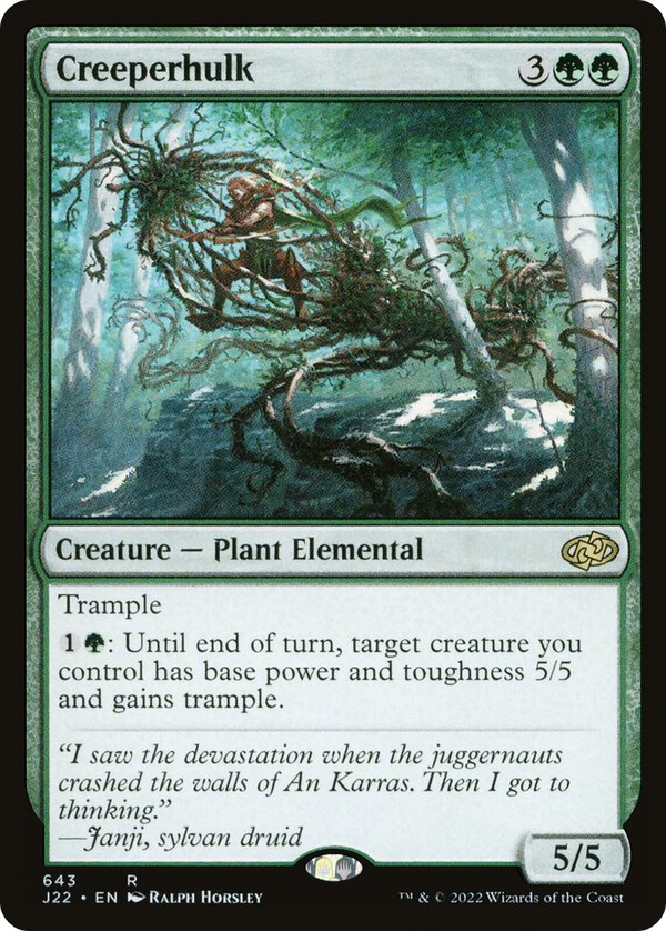 Creeperhulk (J22-643) - Jumpstart 2022