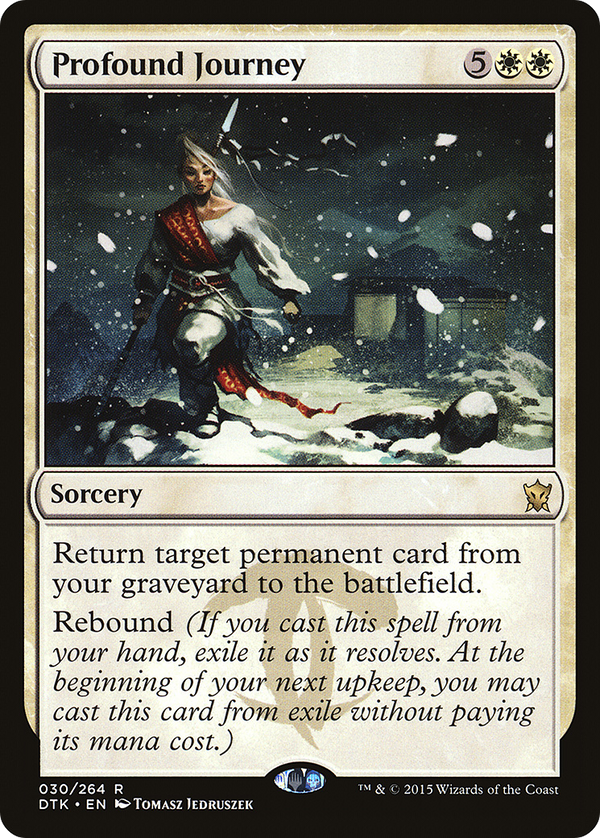 Profound Journey (DTK-030) - Dragons of Tarkir