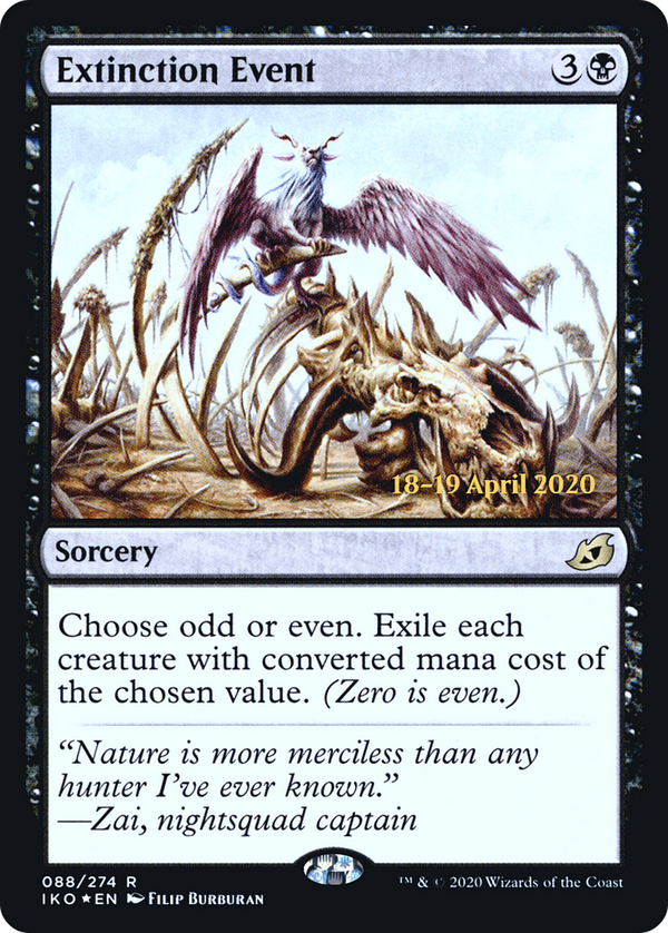 Extinction Event (PRE-88S) - Ikoria: Lair of Behemoths Promos Foil