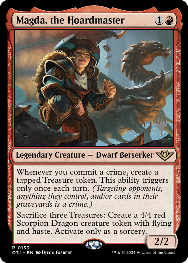 Magda, the Hoardmaster (PPOTJ-133) - Outlaws of Thunder Junction Promos Foil