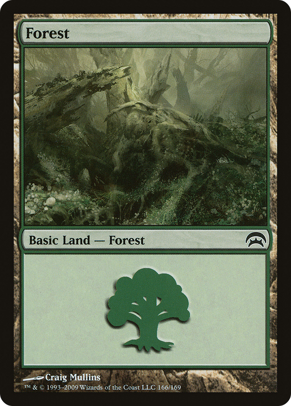 Forest (166) (HOP-166) - Planechase