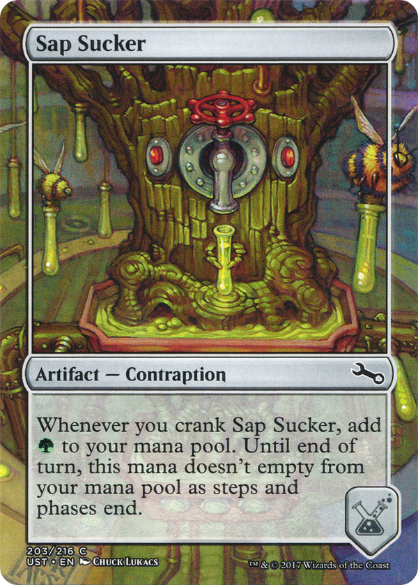 Sap Sucker (UST-203) - Unstable (Borderless) Foil