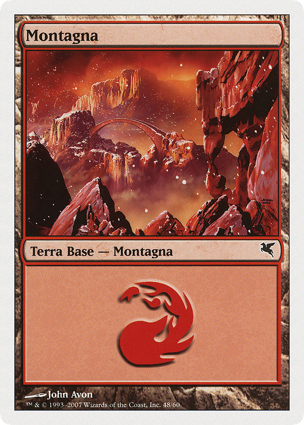 Mountain (Italian) - "Montagna" (K48) (PSAL-K48) - Salvat 2005