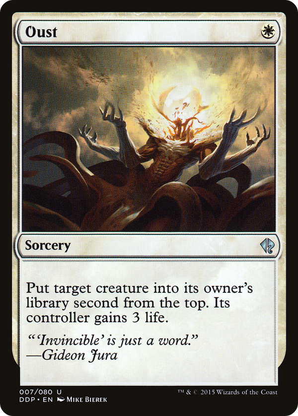 Oust (DDP-007) - Duel Decks: Zendikar vs. Eldrazi