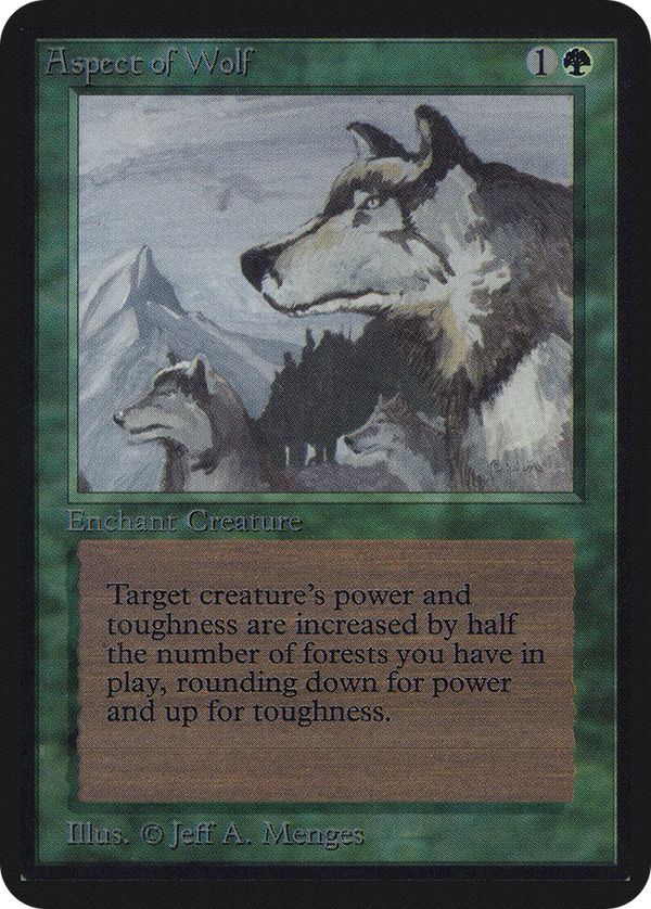 Aspect of Wolf (LEA-) - Limited Edition Alpha