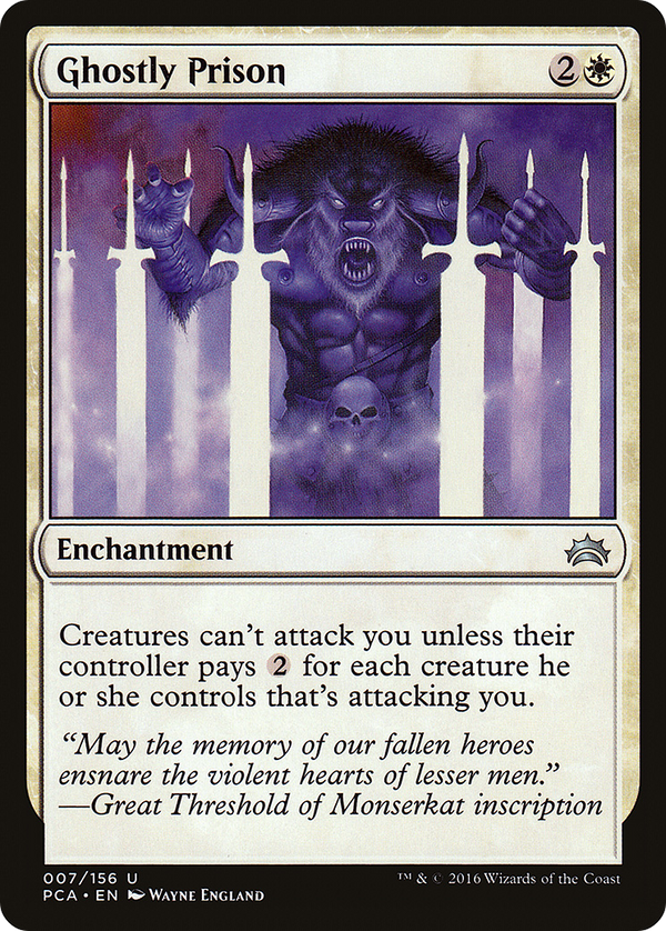 Ghostly Prison (PCA-007) - Planechase Anthology