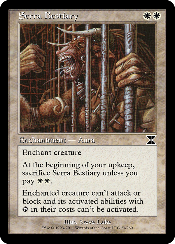 Serra Bestiary (ME4-027) - Masters Edition IV