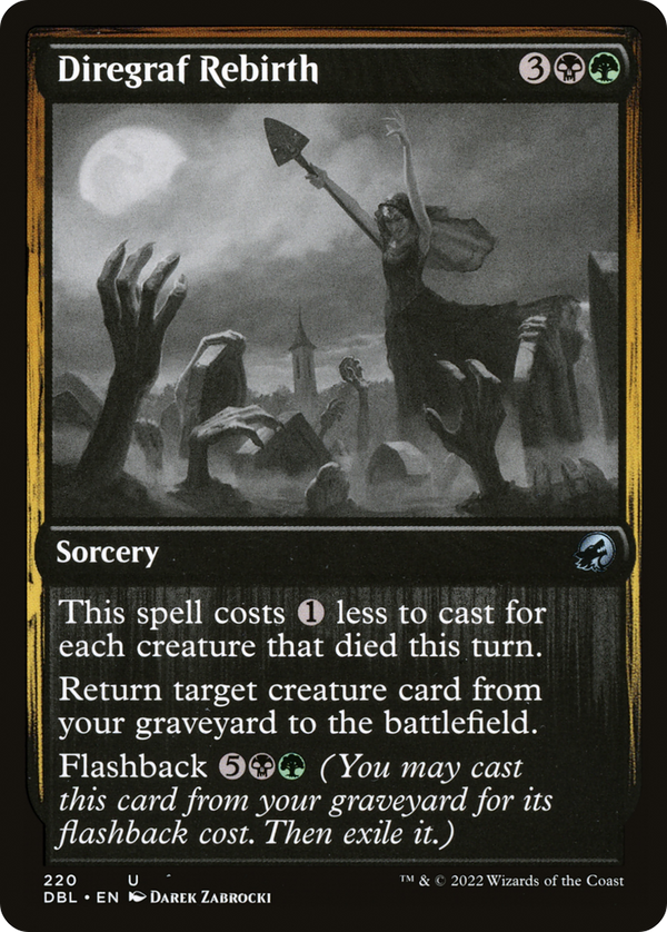 Diregraf Rebirth (DBL-220) - Innistrad: Double Feature Foil