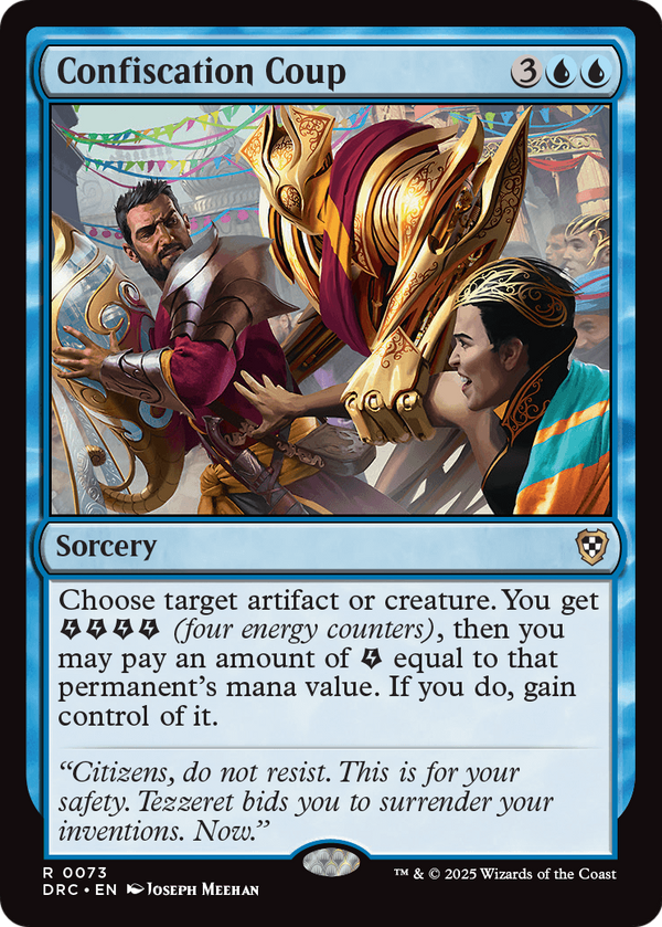 Confiscation Coup (DRC-073) - Commander: Aetherdrift